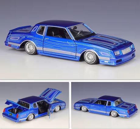 1986 Chevrolet Monte Carlo SS - Ölçek : 1/24