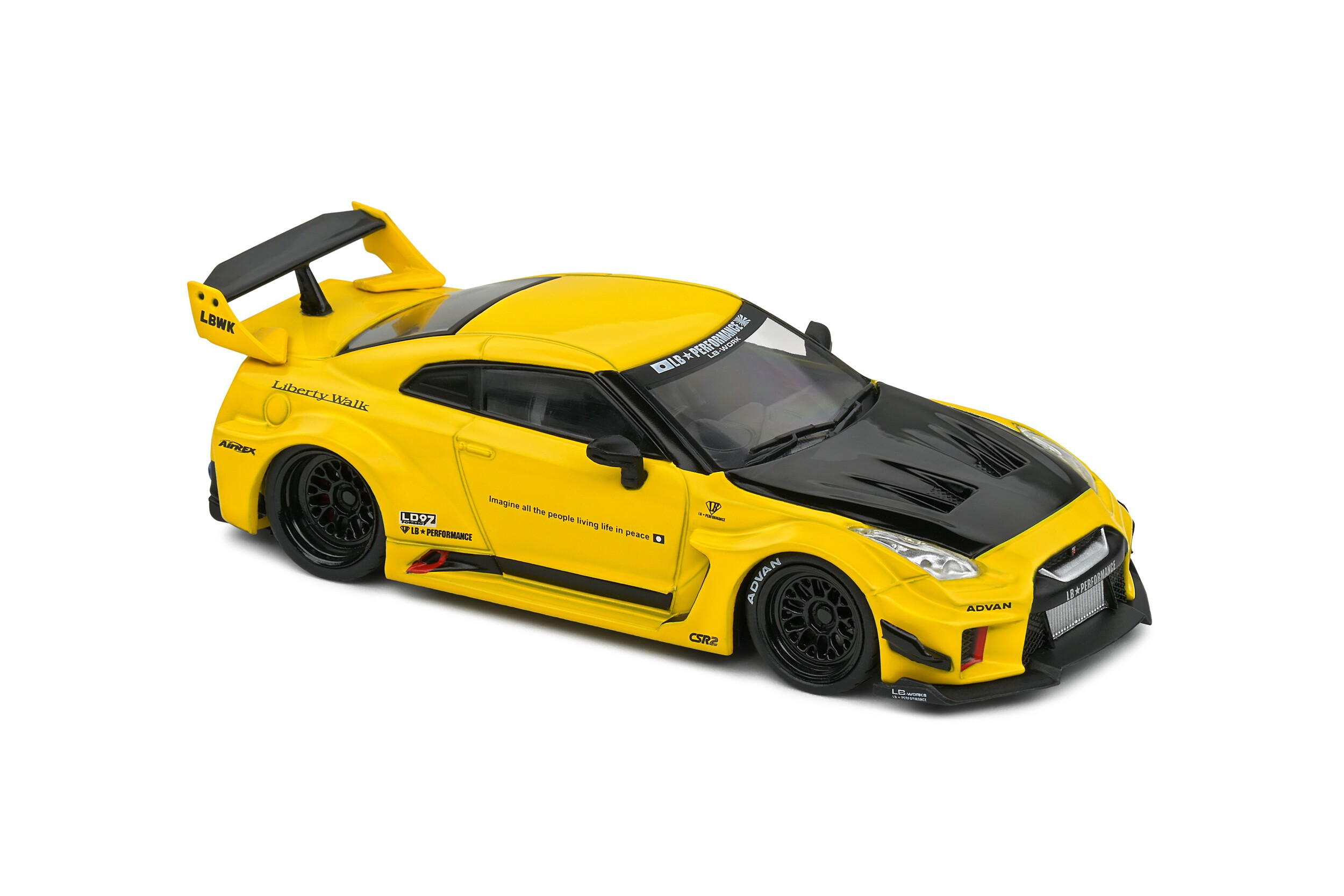 2019 Nissan GTR35 LBWK Silhouette - Ölçek : 1/43