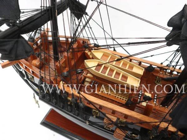 Black Pearl Kara İnci Yelkenli Korsan Gemisi 40 cm