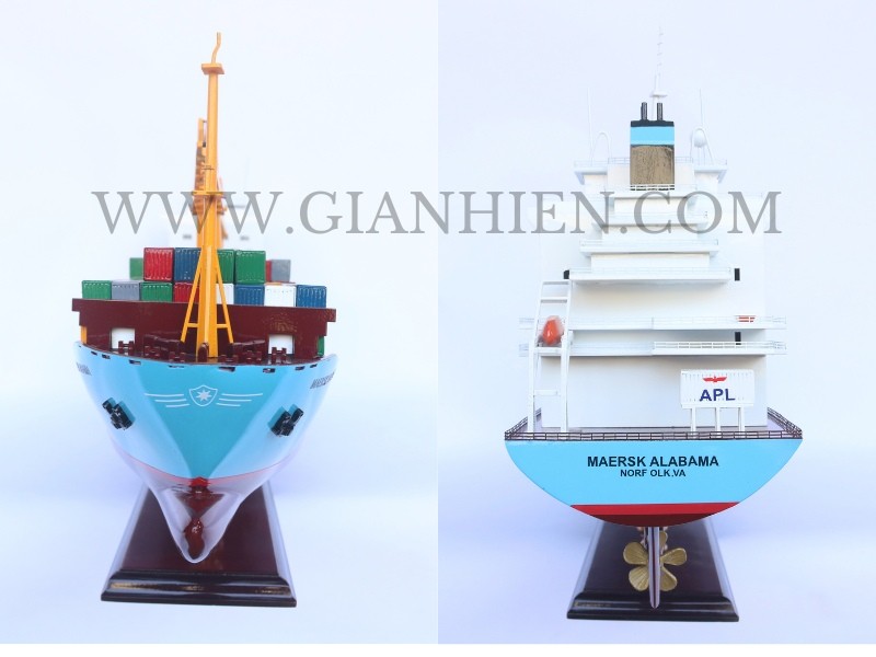 Maersk Alabama Konteyner Yük Gemisi 92cm