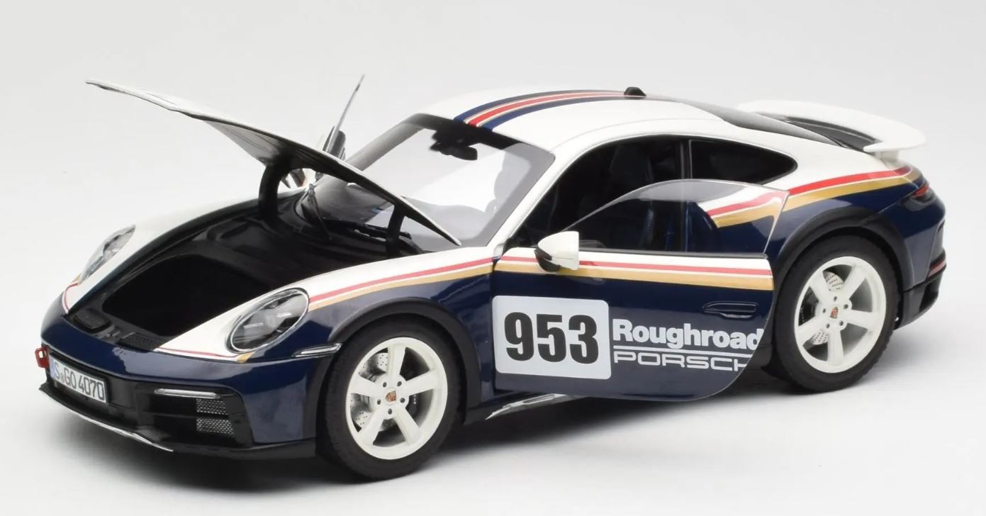 2023 Porsche 911 992 Coupe - Rally Dakar Roughroads Rothmanns #953