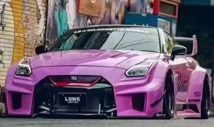 2019 Nissan GT-R 35 LBWK Silhouette - Ölçek : 1/43