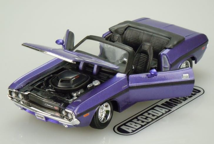 1970 Dodge Challenger R/T Convertible - Ölçek : 1/24