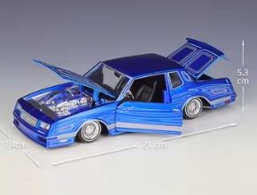 1986 Chevrolet Monte Carlo SS - Ölçek : 1/24