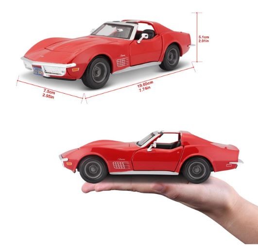 1970 Corvette Stingray - Ölçek : 1/24