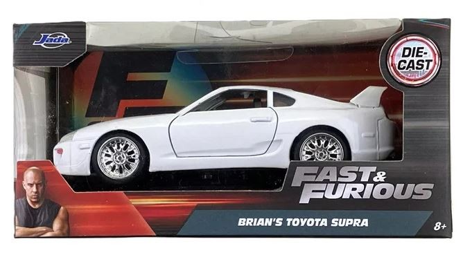 1995 Toyota Supra - Fast & Furious - Brian's - Ölçek : 1/24