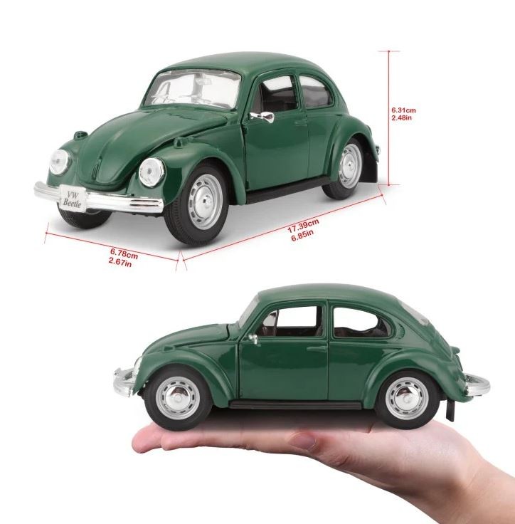 1965 Volkswagen Beetle - Ölçek : 1/24