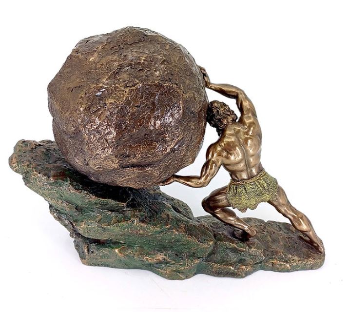 Sisyphus - Sonsuz Mücadelenin Sembolü - 28.5 cm