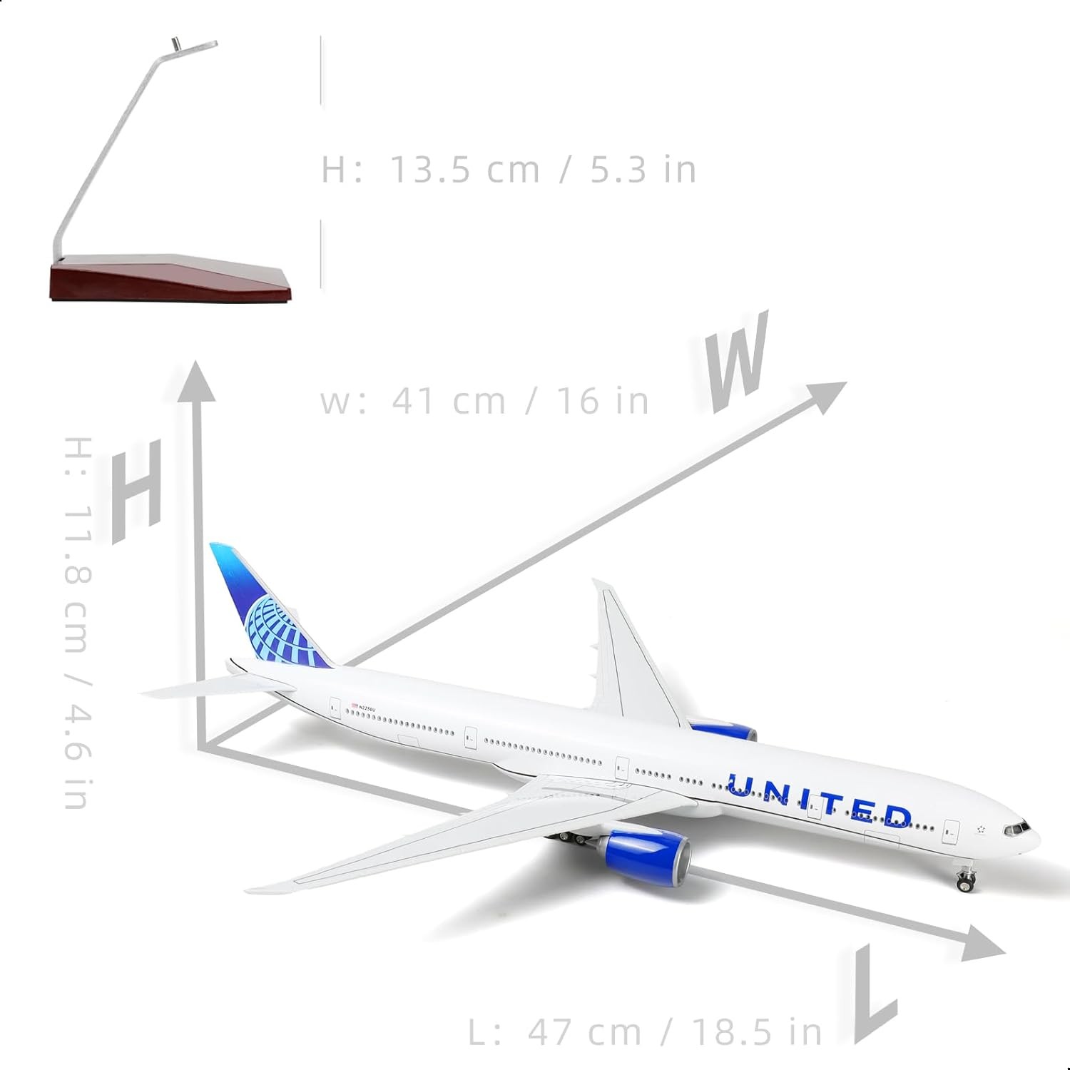 American Airlines Boeing 777-300 - 47 cm 