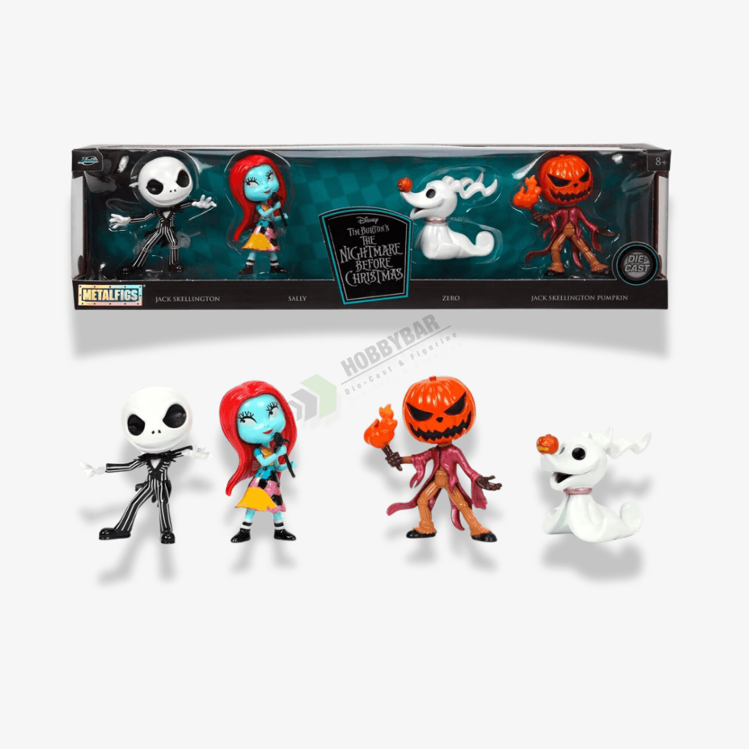 Disney - The Nightmare Before Christmas - Halloween - Figür Seti - 6.5 cm