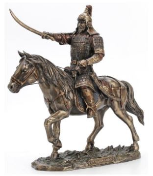 İmparator Cengizhan - 34 cm ( Büyük Boy )