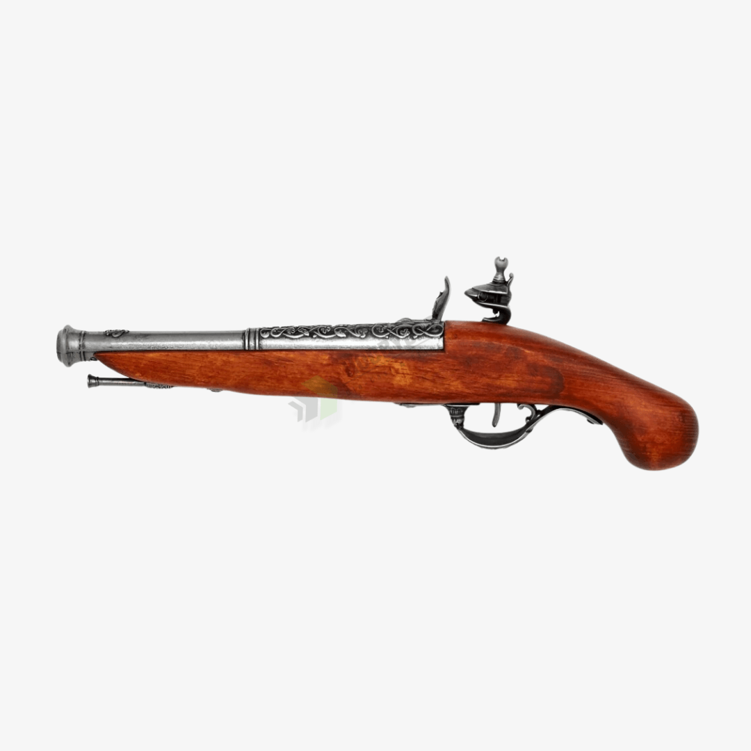 Flintlock Tabanca ENG 18.Yüzyıl - Dekoratif