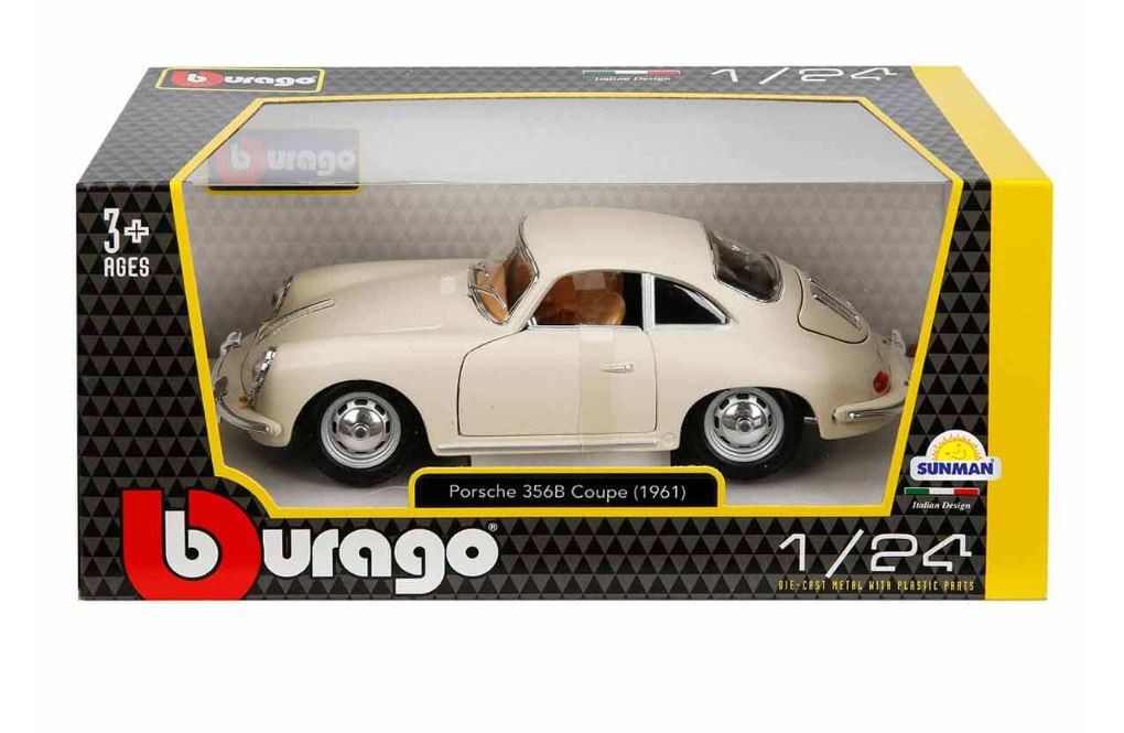 1961 Porsche 356B Coupe - Ölçek : 1/24