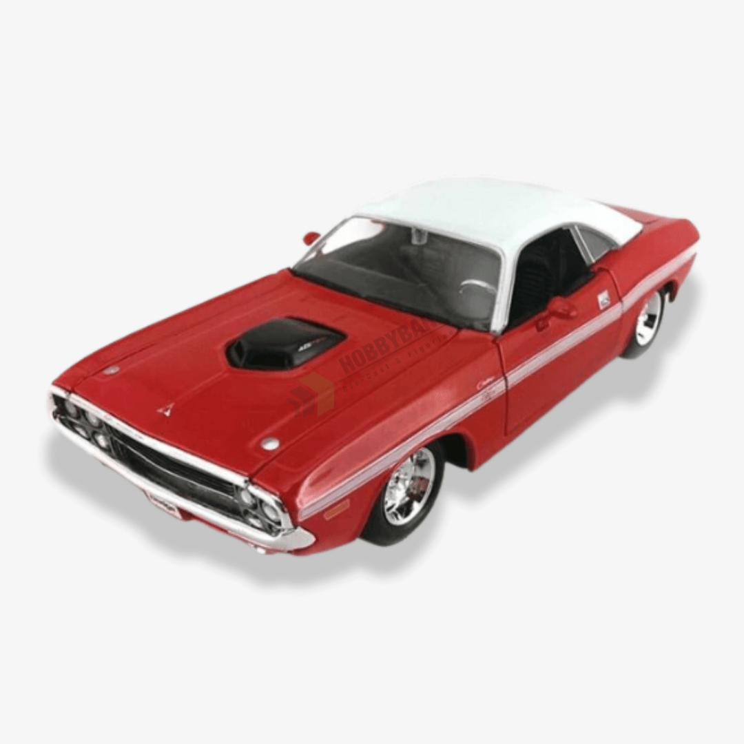 1970 Dodge Challenger R/T Coupe - Ölçek : 1/24