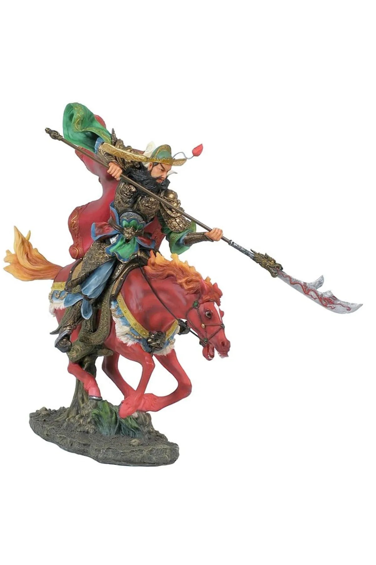 Çinli Savaş Ustası Guan Yu - 30 cm