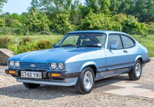 1984 Ford Capri Mk.III 2.8 İnjection RHD