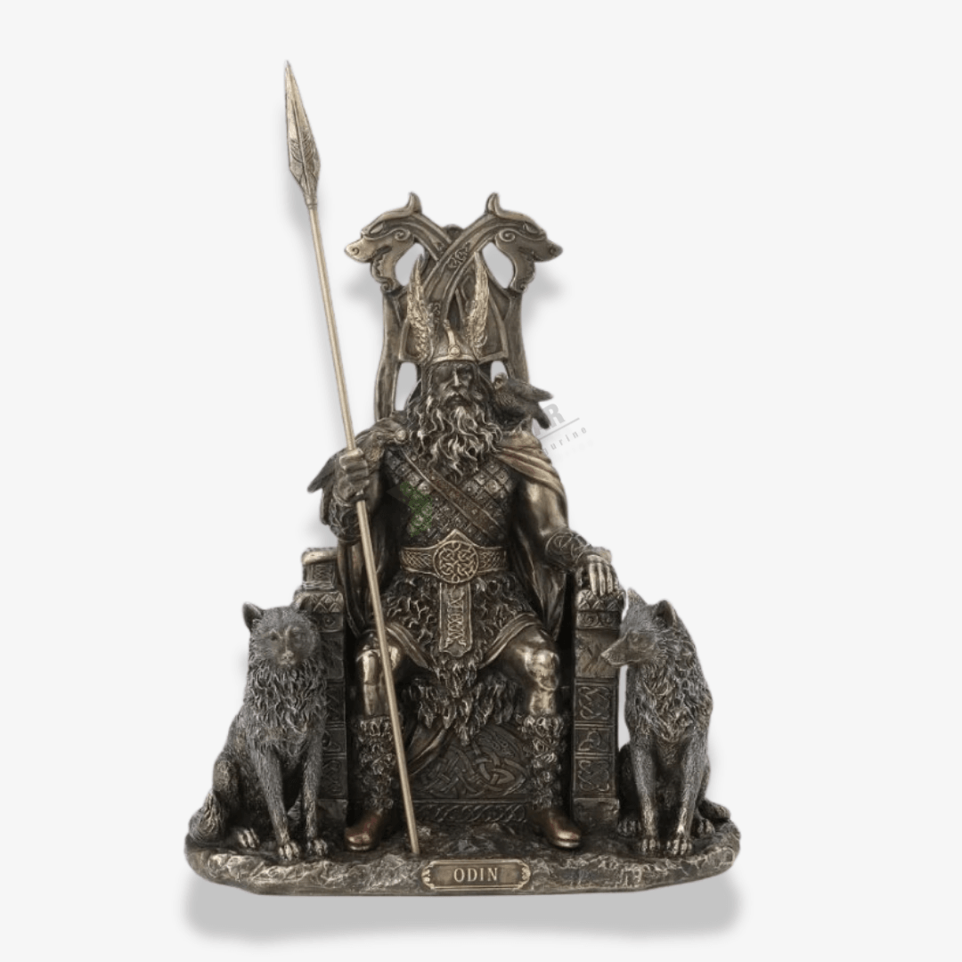 Bilgelik-Savaş-Şiir-Ölüm İskandinav - ODİN - 21 cm