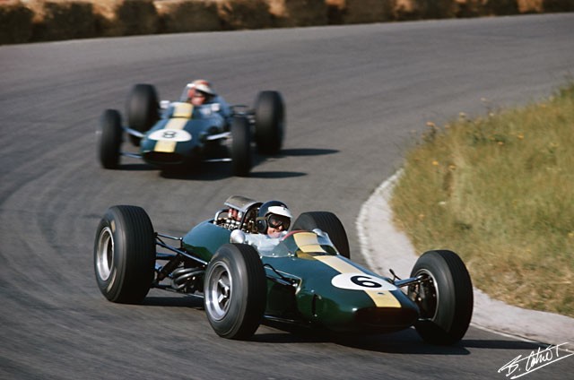 1966 F1 - Brabham BT20 No.6 2.Britain GP Dennis Hulme