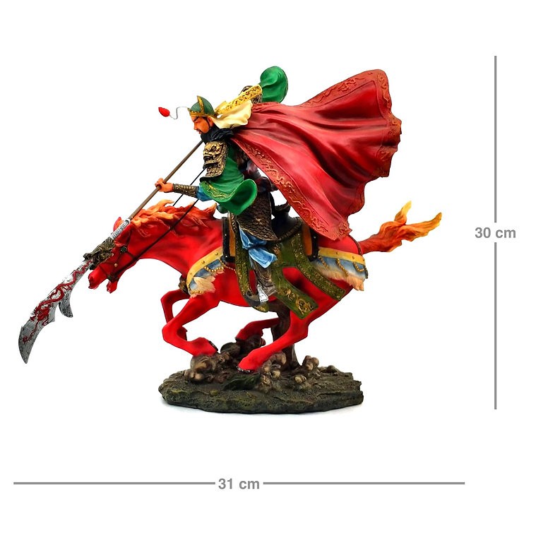 Çinli Savaş Ustası Guan Yu - 30 cm