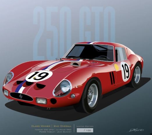 1962 Ferrari 250 GTO 24H Le Mans #19