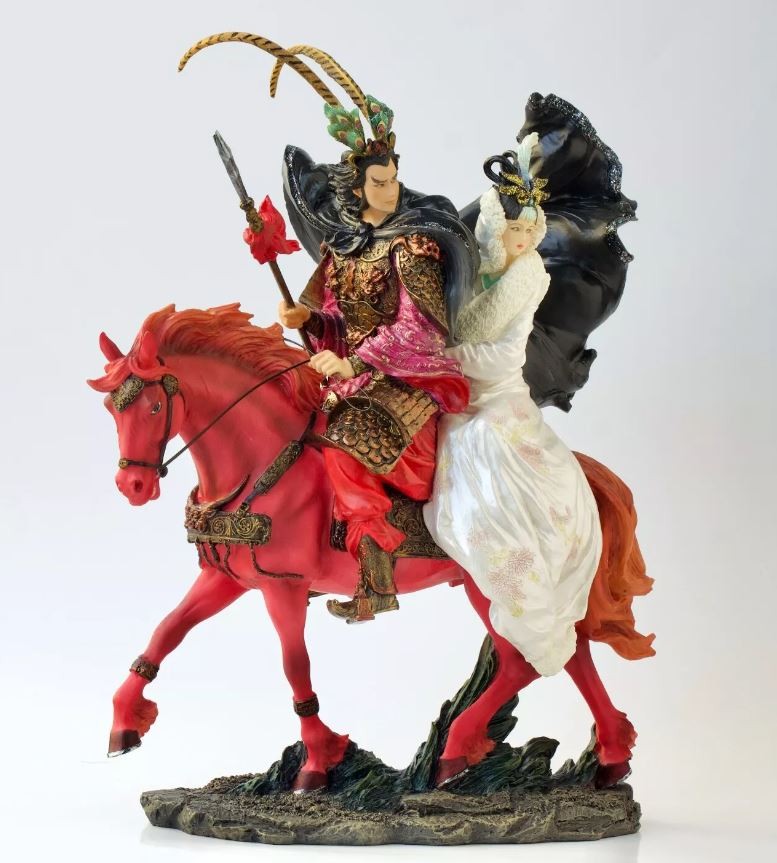 Üç Krallık Lu Bu ve Diao Chan - 33 cm