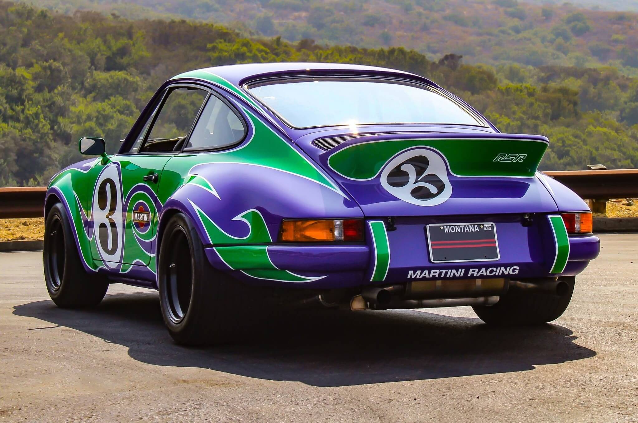 1973 Porsche - Purple Hippy Tribute 