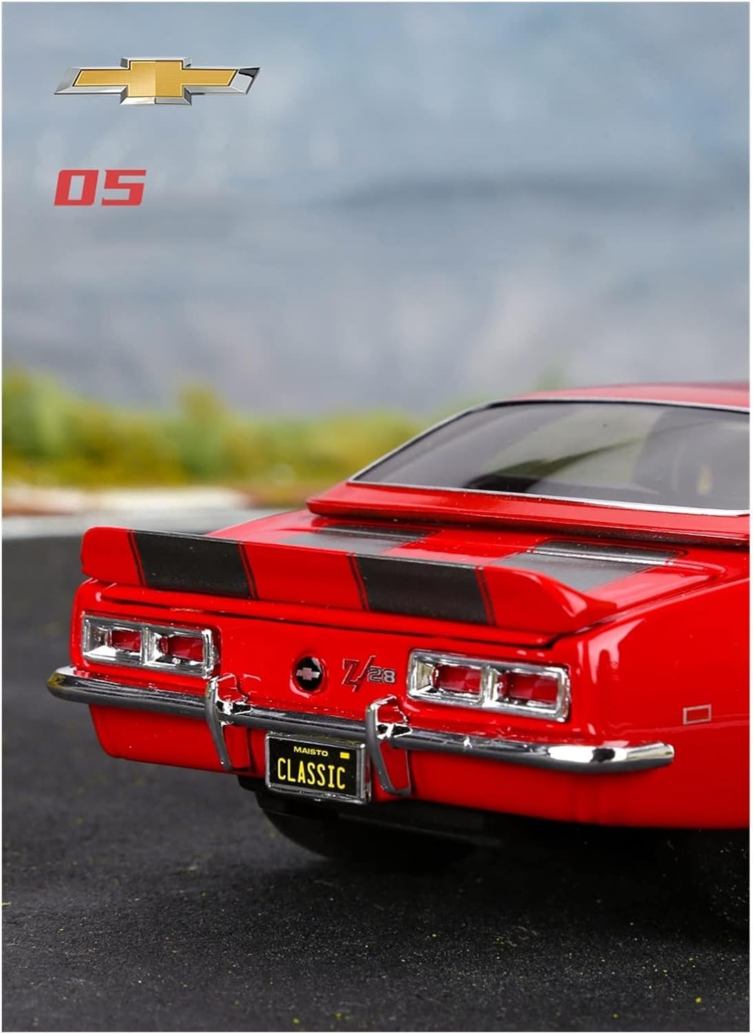 1968 Chevrolet Camaro Z/28 - Ölçek : 1/24