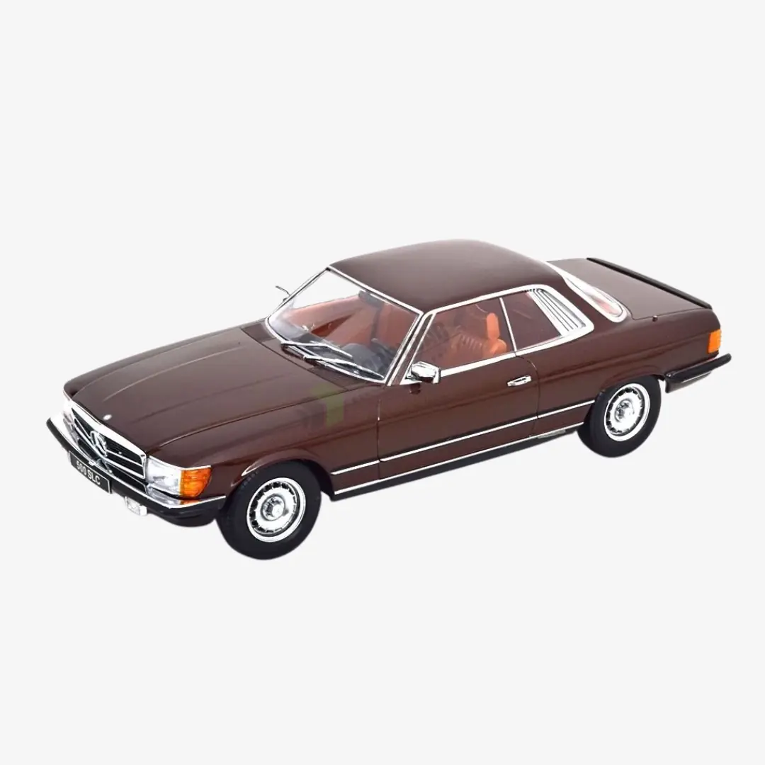 KK Scale 1/18 Mercedes-Benz 500 SLC C107 1981 - Bleu Foncé - Modèle Diecast Neuf