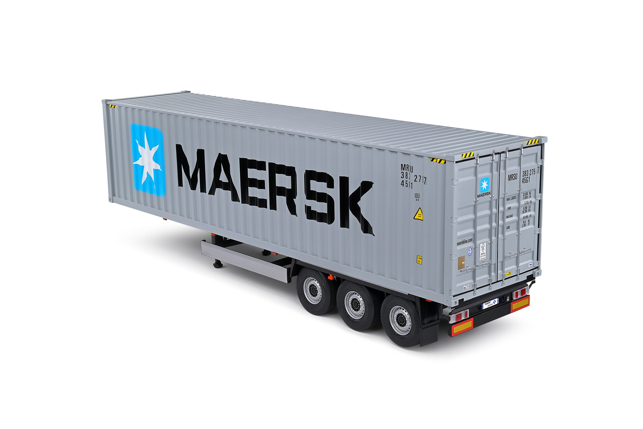 Maersk Container Trailer - Ölçek : 1/24