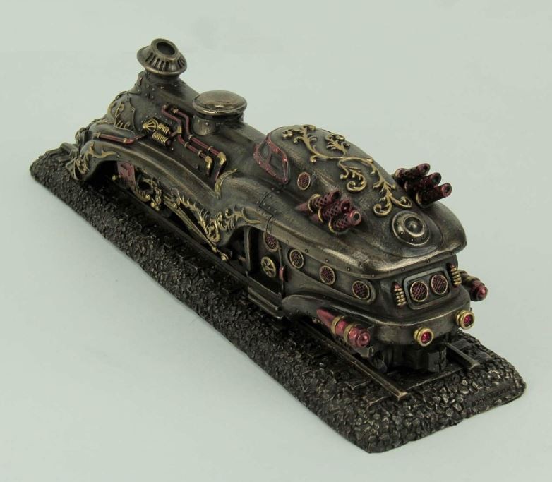 Lokomotif Tren Zephyr - Steampunk  - 28.5 cm