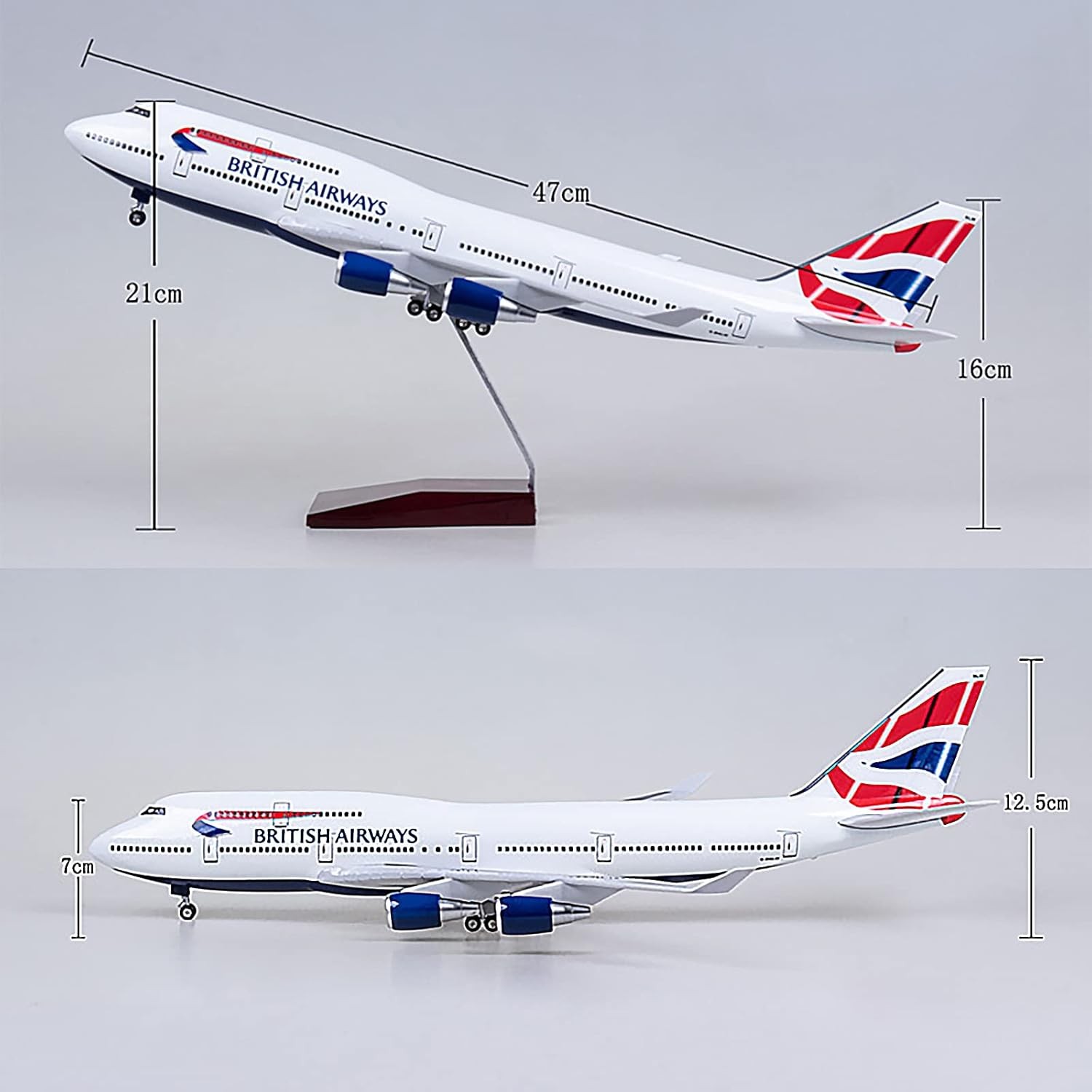 British Airlines Boeing B747-400 - 47 cm