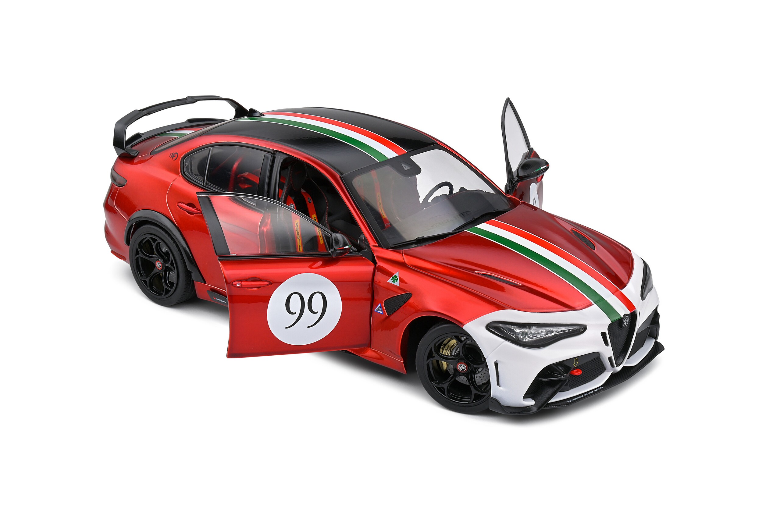 2022 Alfa Romeo Giulia GTA-M Tricolore Mugello 1969 Livery