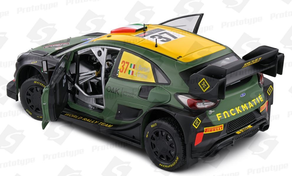 2022 Ford Puma Rally 1 Hybrid Rally New Zealand