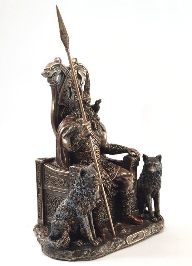 Bilgelik-Savaş-Şiir-Ölüm İskandinav - ODİN - 21 cm