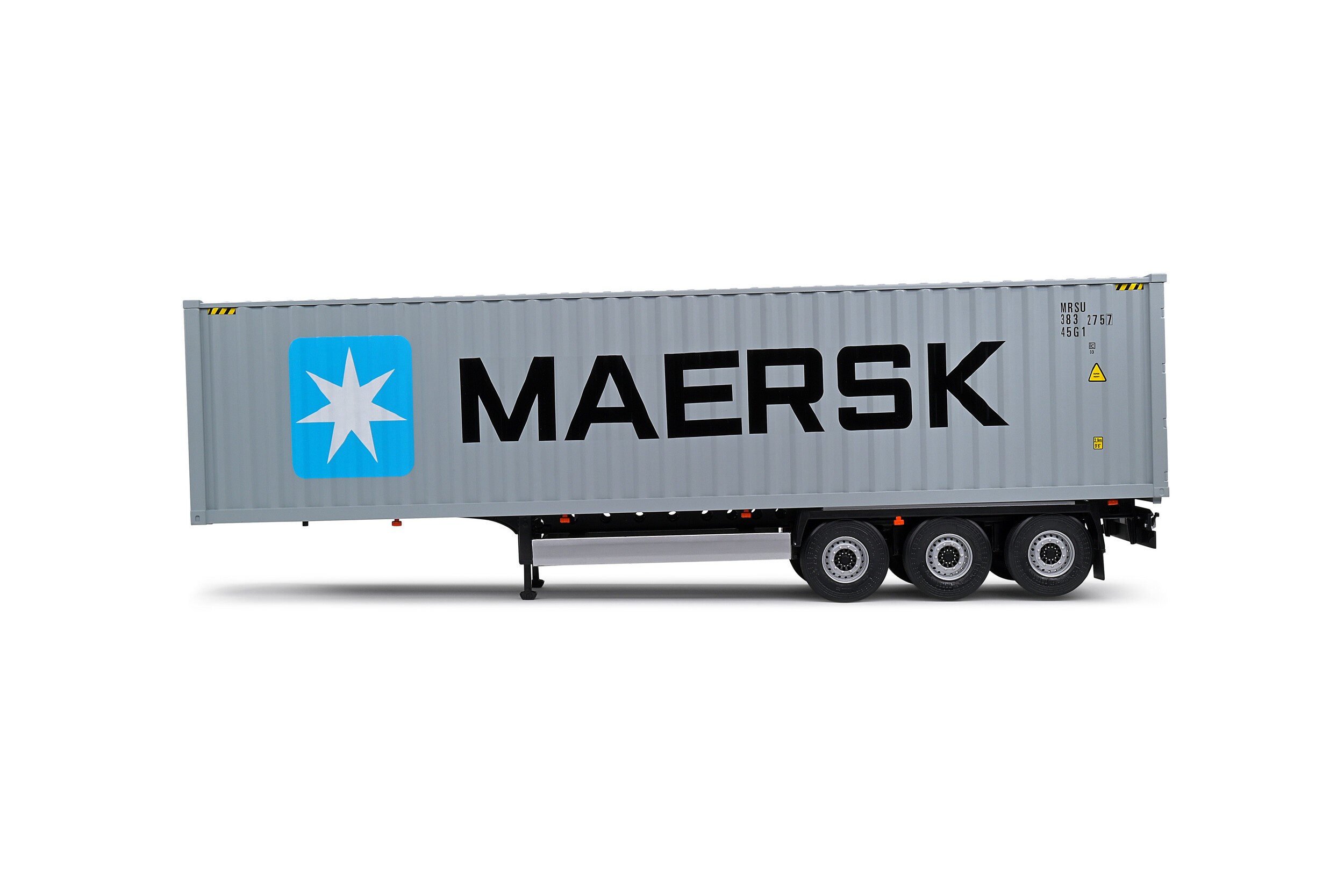 2023 Scania 580S + Maersk Container Trailer 80 cm - Ölçek : 1/24