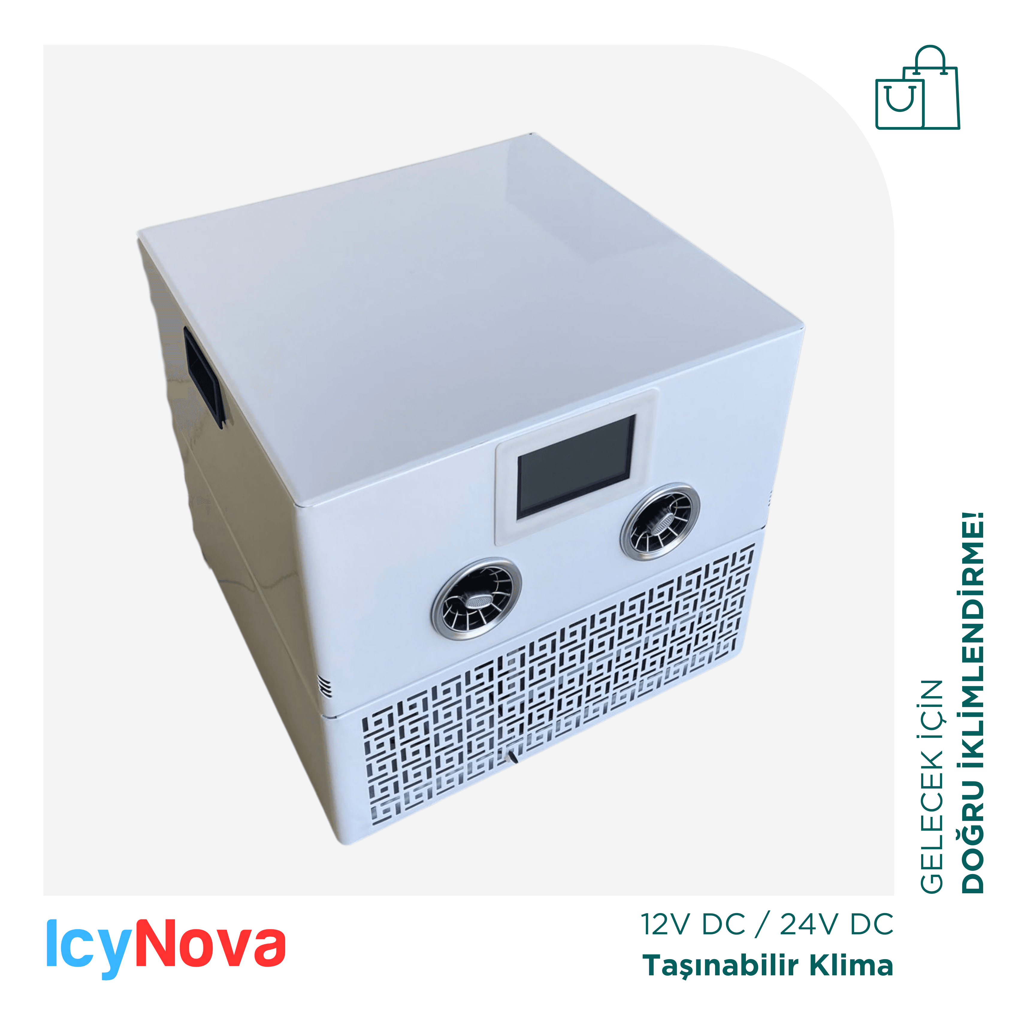 IcyNova / Karavan için Taşınabilir Klima