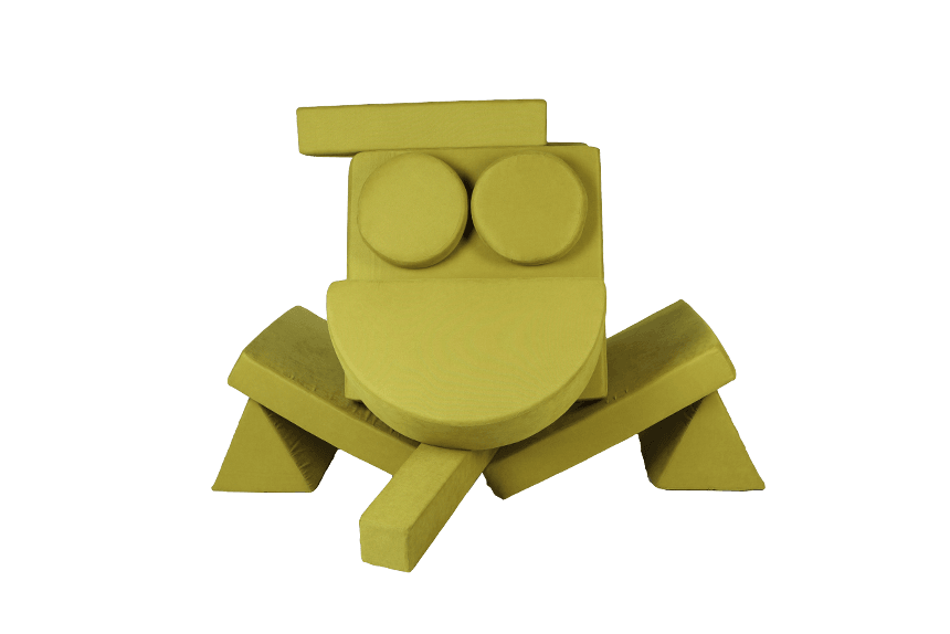11 Pieces Green Puzzle Sponge