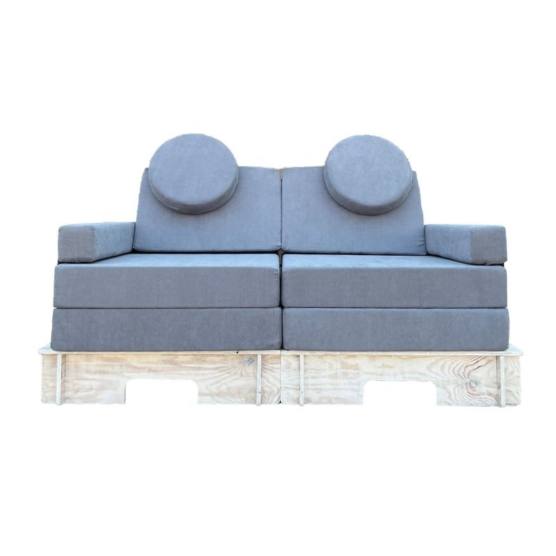 Puzzle Sofa, Puzzle Sponge Oyun Minderleri için Geliştirilmiş Kontrplak Kanepe, Koltuk