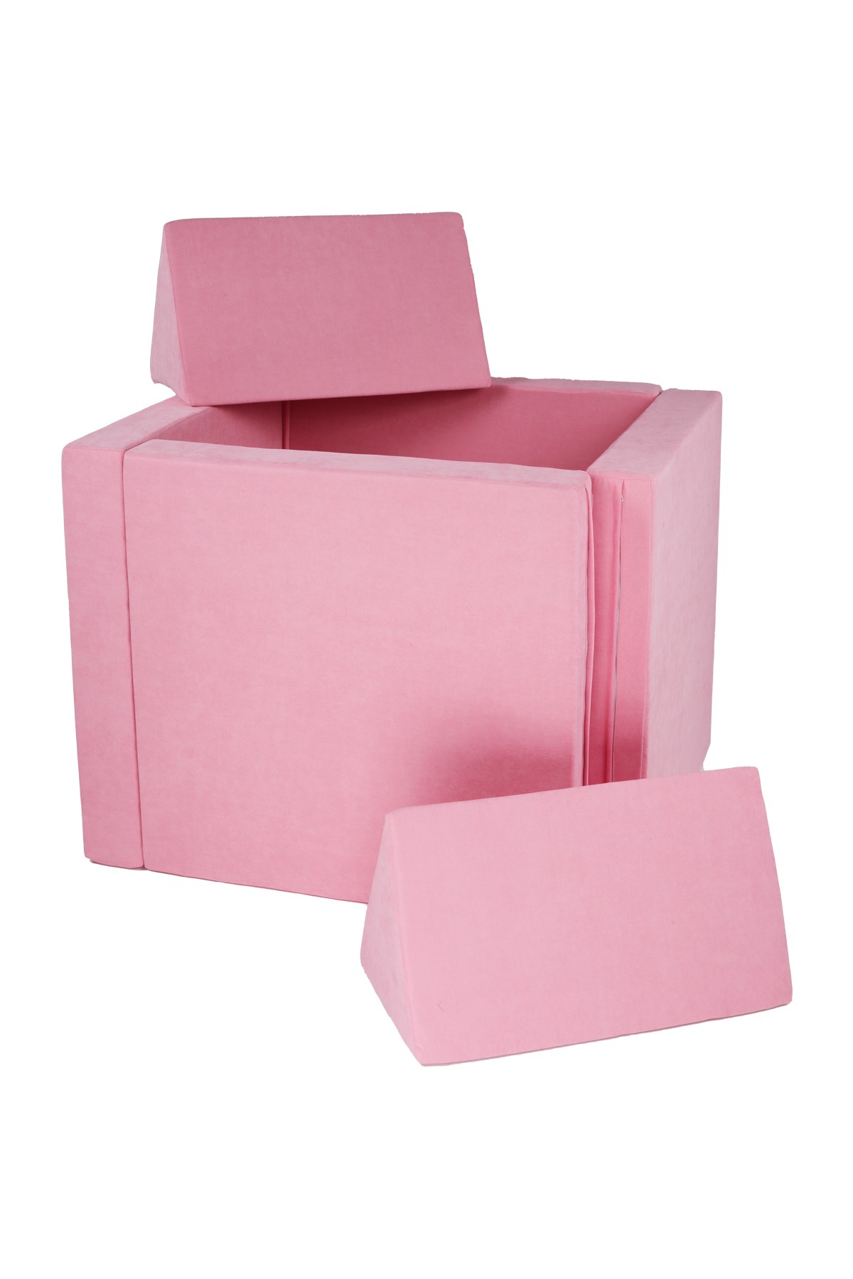 6 Parçalı Açık Pembe Puzzle Sponge