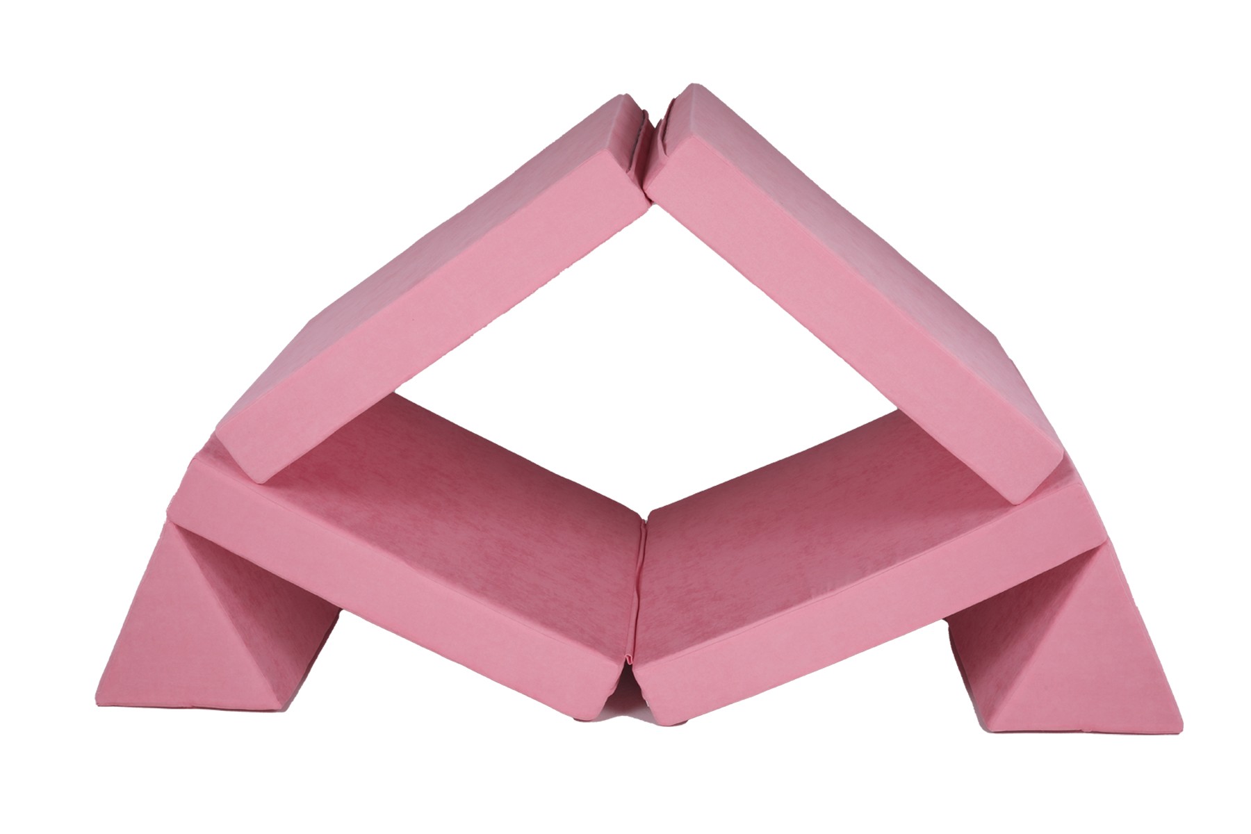 6 Pieces Light Pink Puzzle Sponge