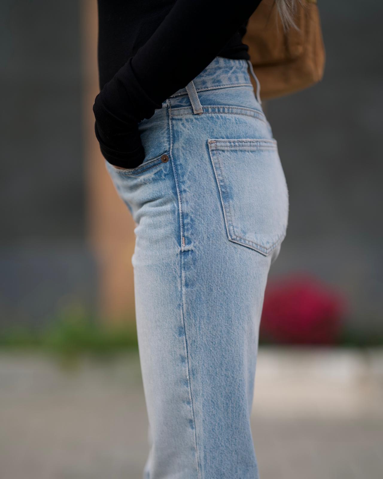 MAVİ YÜKSEK BEL JEAN