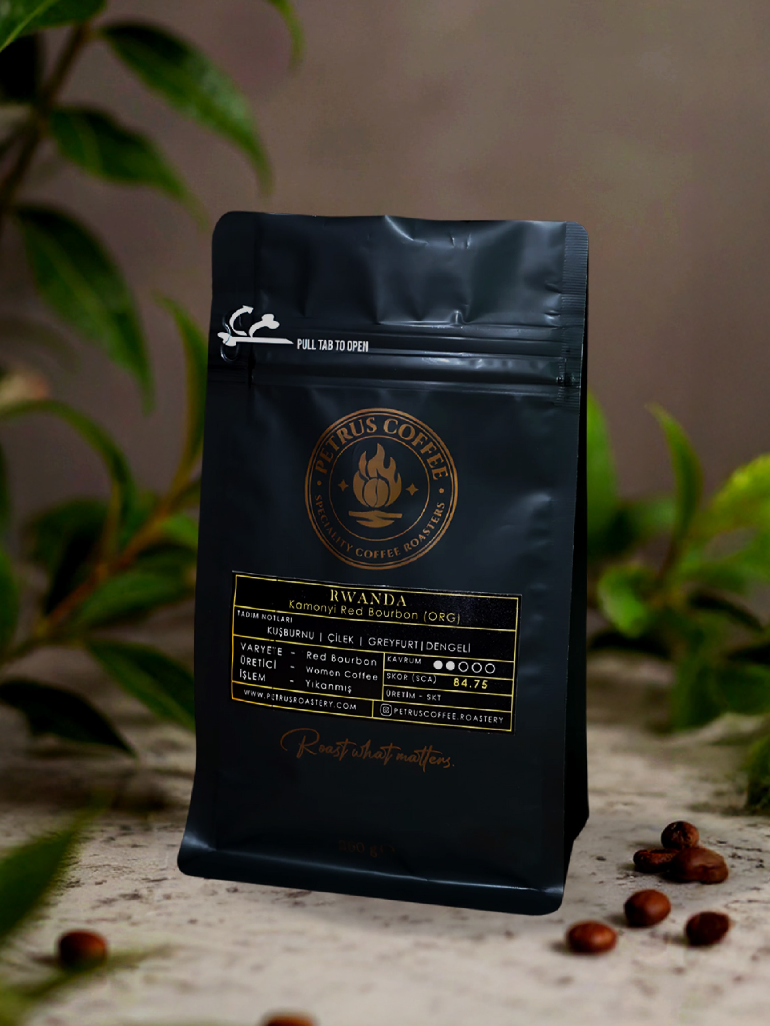 Petrus Coffee Rwanda Kamonyi Red Bourbon (ORG) – Çekirdek Kahve cover pic