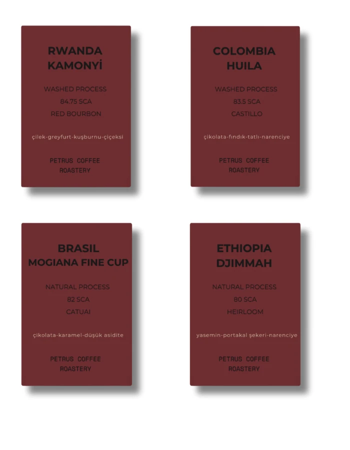 Filtre Deneme Paketi (4×250g)