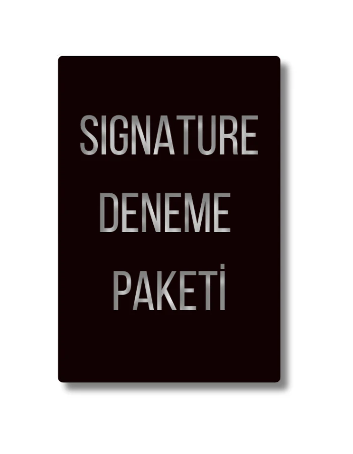 Signature Deneme Paketi (6×100 g)