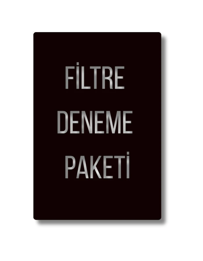 Filtre Deneme Paketi (4×250g)