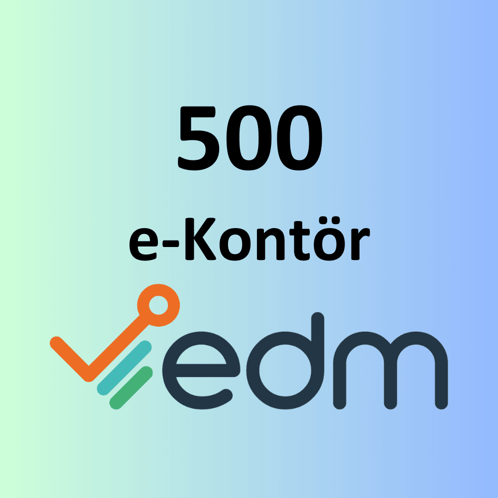 EDM 500 Adet e-Fatura Kontör Fiyat Listesi