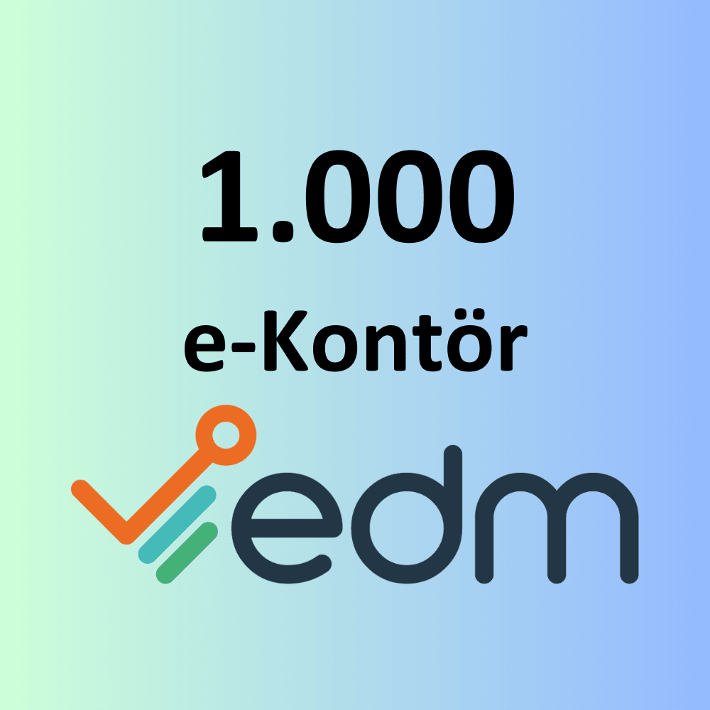 EDM 1.000 Adet e-Fatura Kontör Fiyat Listesi