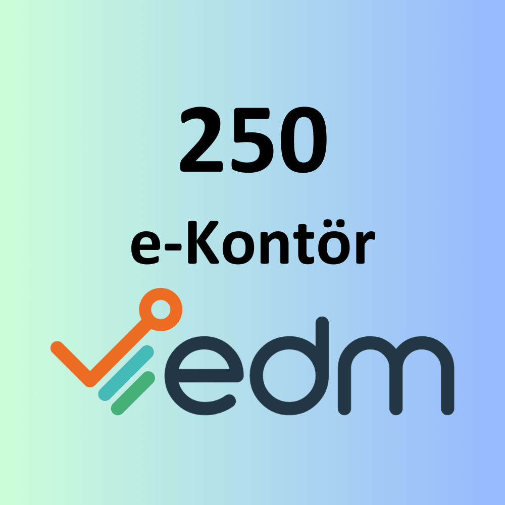 EDM 250 Adet e-Fatura Kontör Fiyat Listesi