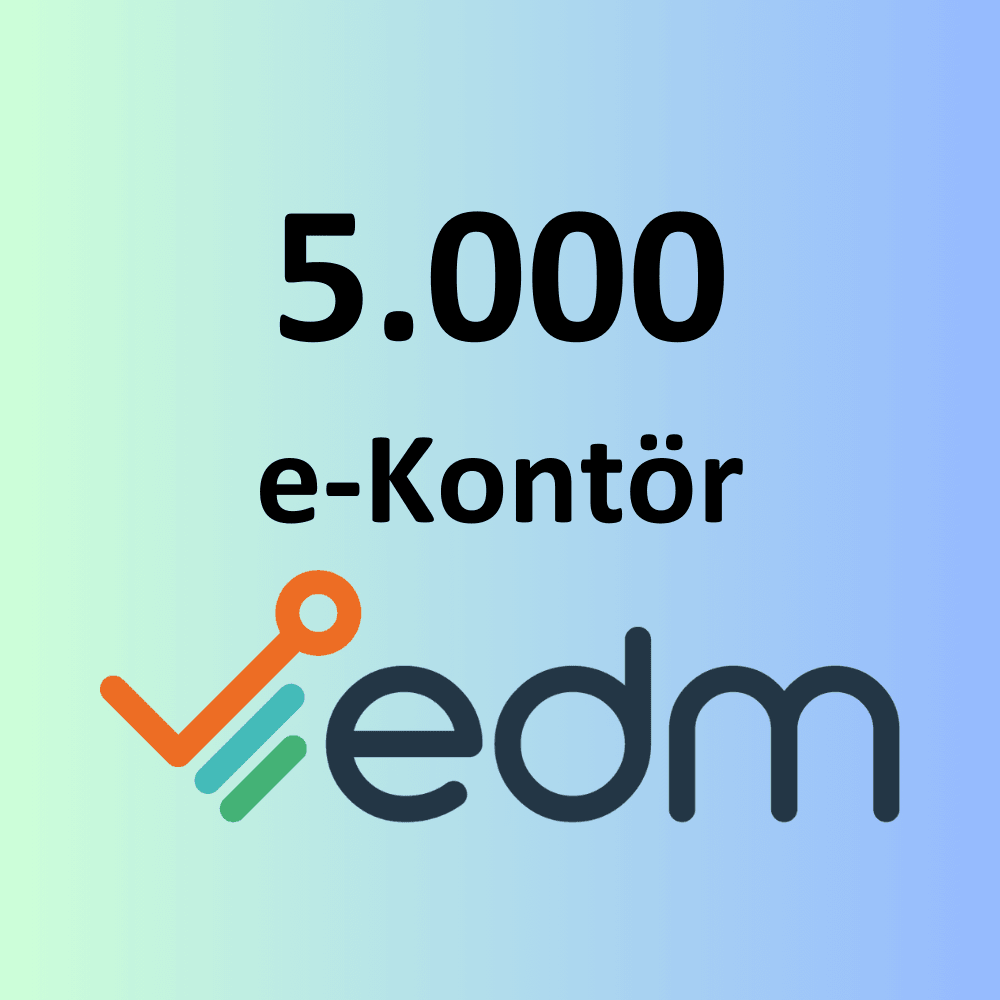 EDM 5.000 Adet e-Fatura Kontör Fiyat Listesi