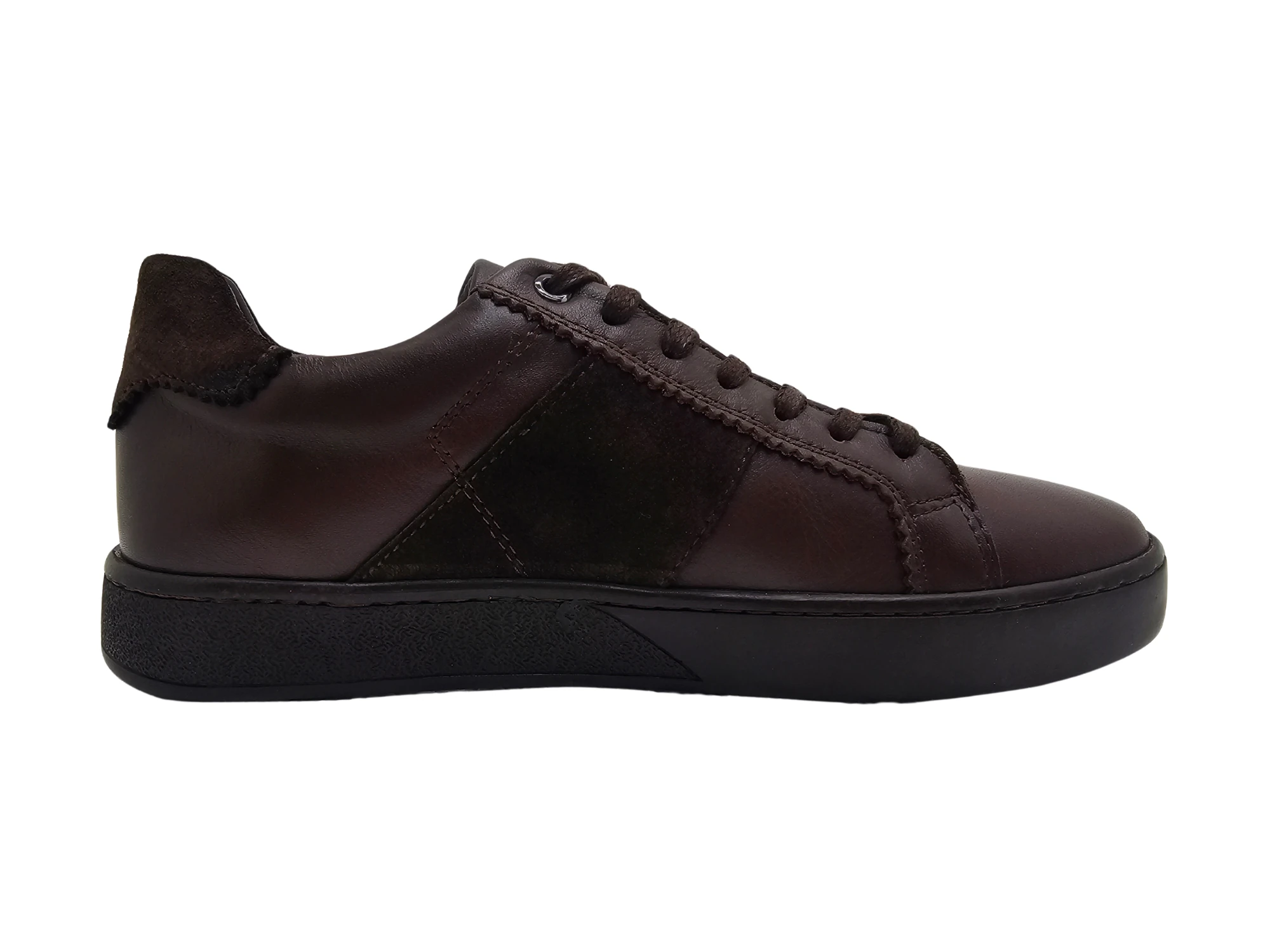 Classic Suede Leather Sneaker Erkek Ayakkabı - KAHVE RENGİ